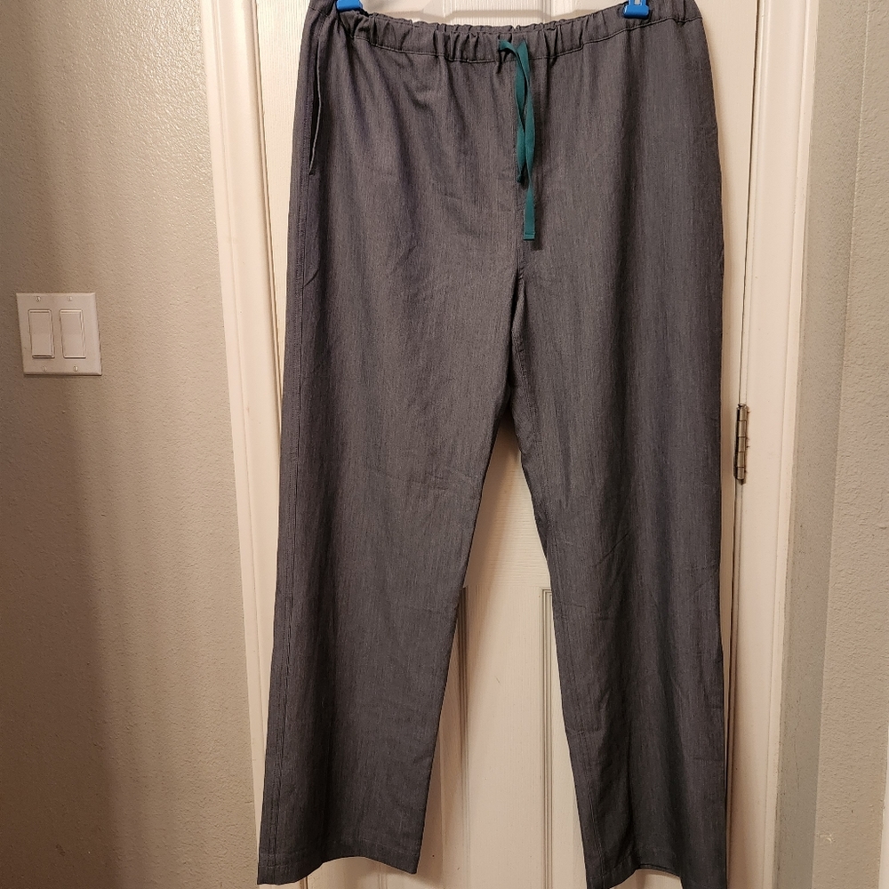 Figs pisco scrubs pants gray size XL